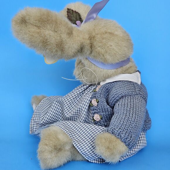 Bearington Collection Bunny Rabbit Jointed Easter Isabella 13" Lt Ed Wired Ears - Picture 10 of 16